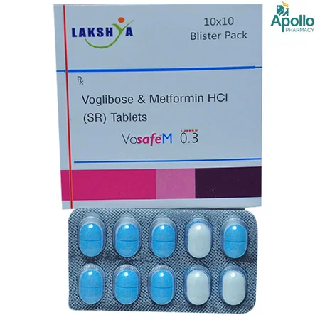 Vosafe M 0.3 Tablet 10's