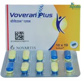 Voveran Plus Tablet 10's, Pack of 10 TABLETS