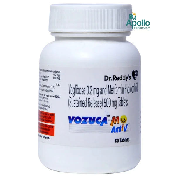 Vozuca M Activ Tablet 60's, Pack of 1