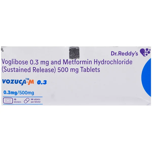 Vozuca-M 0.3 Tablet 14's
