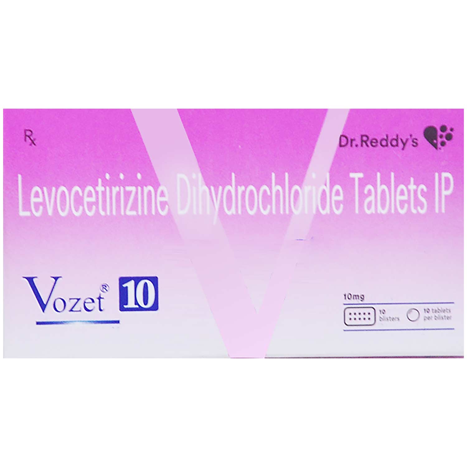 Vozet 10 Tablet 10's, Pack of 10 TABLETS Vozet 10 Tablet 10's, Pack of 10 TABLETS