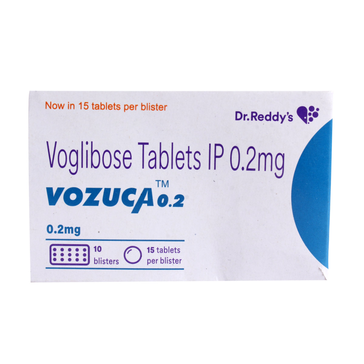 Vozuca 0.2 Tablets 15's, Pack of 15 TabletS Vozuca 0.2 Tablets 15's, Pack of 15 TabletS