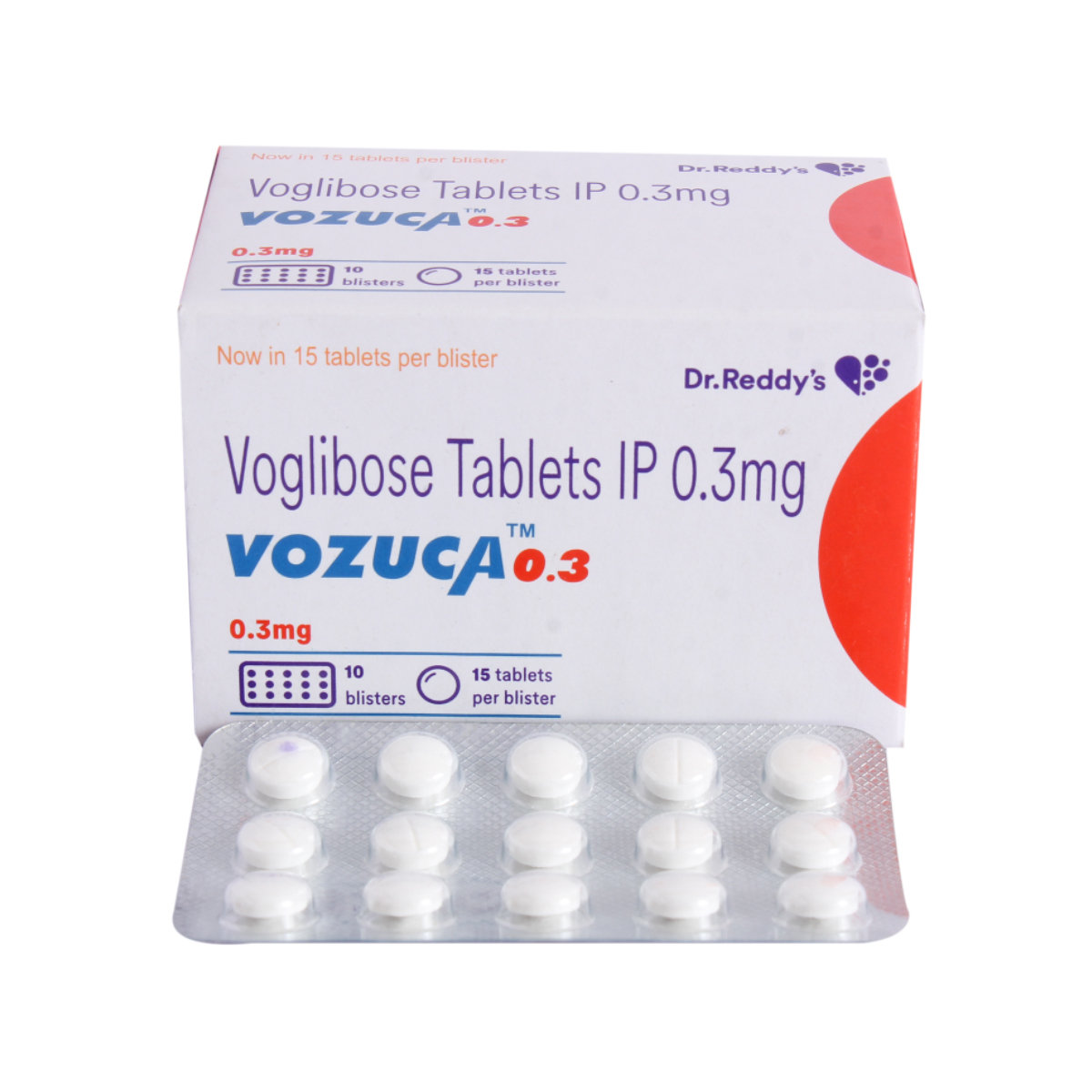 Vozuca 0.3 Tablet 15's, Pack of 15 TABLETS Vozuca 0.3 Tablet 15's, Pack of 15 TABLETS