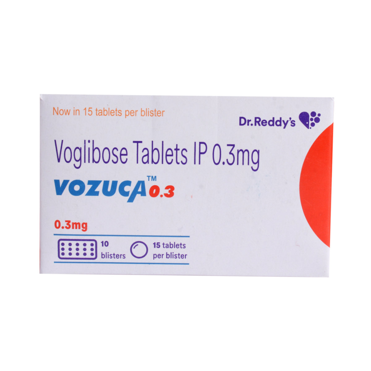 Vozuca 0.3 Tablet 15's, Pack of 15 TABLETS Vozuca 0.3 Tablet 15's, Pack of 15 TABLETS