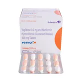 Vozuca-M 0.2 mg/500 mg Tablet 15's, Pack of 15 TABLETS