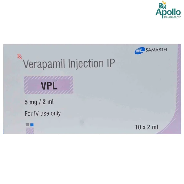 Vpl 5 mg Injection 10 x 2 ml , Pack of 10 INJECTIONS
