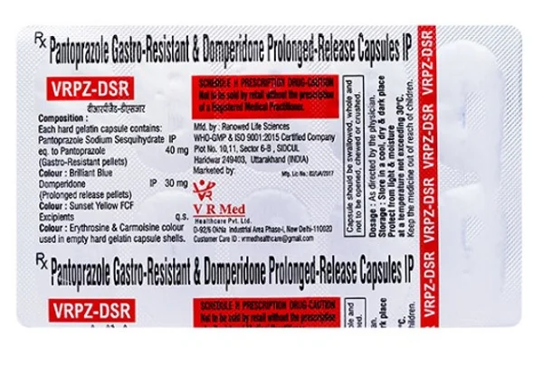 Vrpz-DSR Capsule 10's