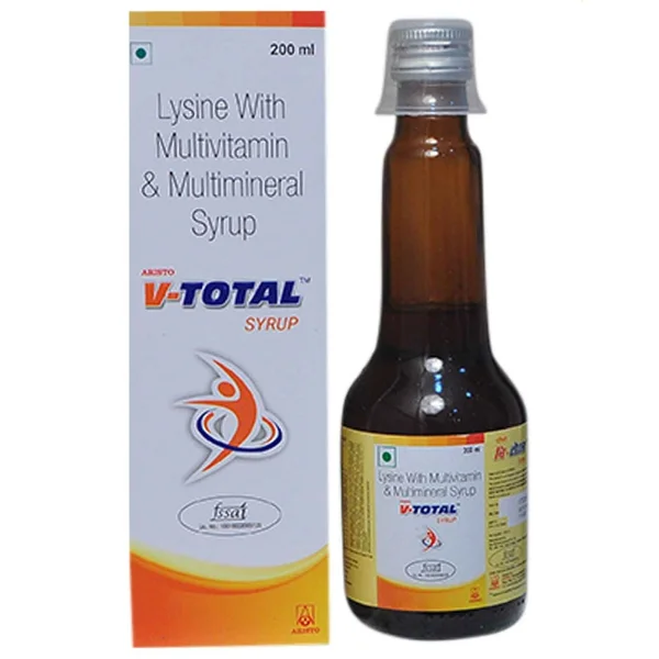 V-Total Syrup 200 ml, Pack of 1