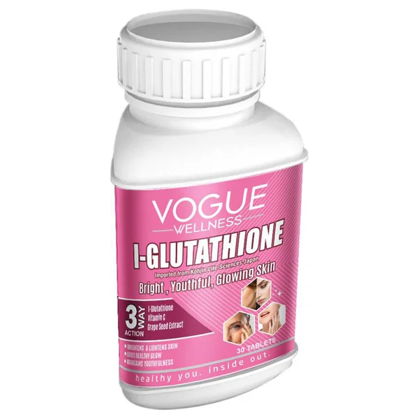 Vogue Wellness L-Glutathione, 30 Tablets, Pack of 1