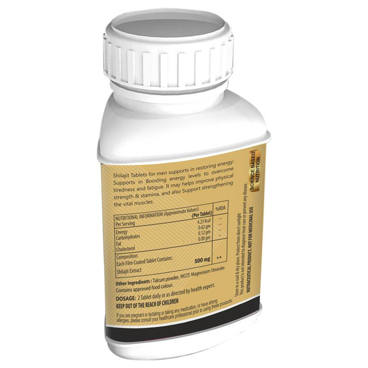 Vogue Wellness Shilajit, 60 Tablets, Pack of 1 Vogue Wellness Shilajit, 60 Tablets, Pack of 1