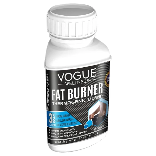 Vogue Wellness Fat Burner, 60 Tablets, Pack of 1
