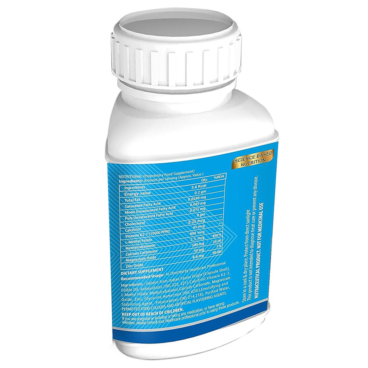 Vogue Wellness Calcium with Vitamin D3, 60 Softgel Capsules, Pack of 1 Vogue Wellness Calcium with Vitamin D3, 60 Softgel Capsules, Pack of 1