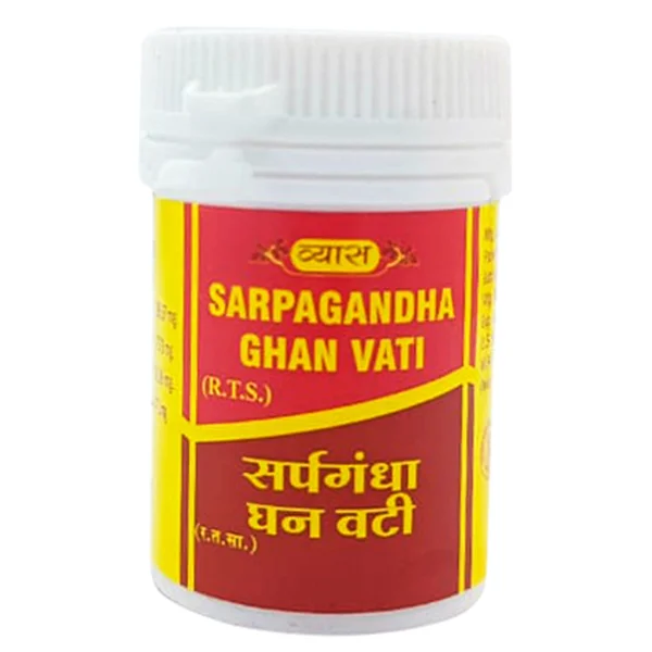 Vyas Sarpagandha Ghan Vati, 40 Tablets