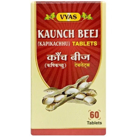 Vyas Kaunch Beej, 60 Tablets