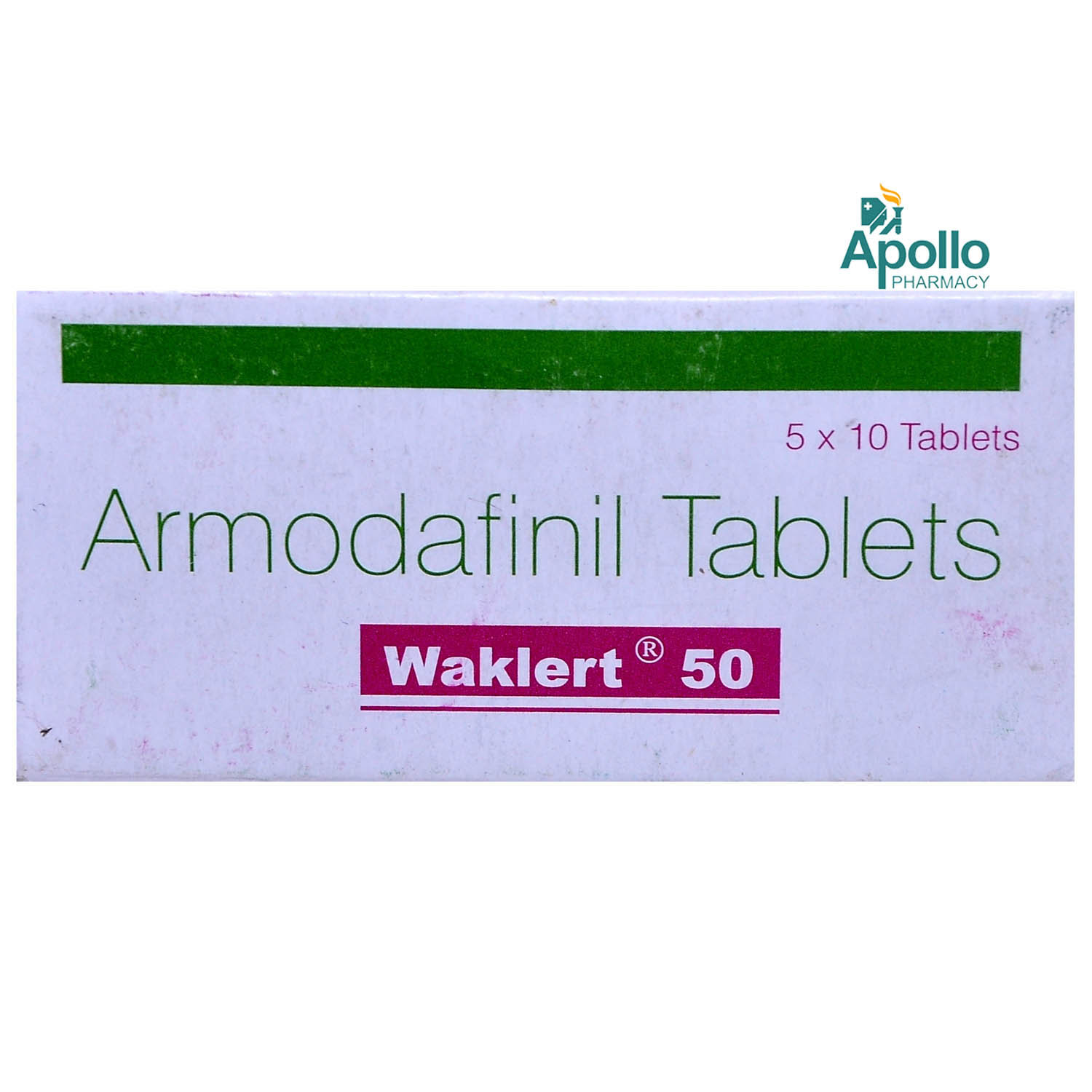 Waklert 50 Tablet 10's, Pack of 10 TABLETS Waklert 50 Tablet 10's, Pack of 10 TABLETS