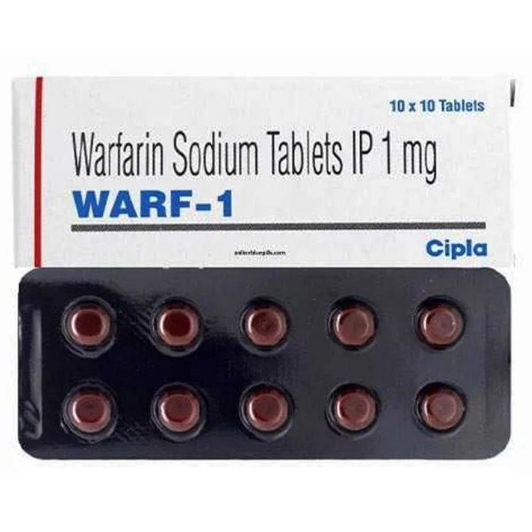 Warf 1 Tablet 10's, Pack of 10 TABLETS