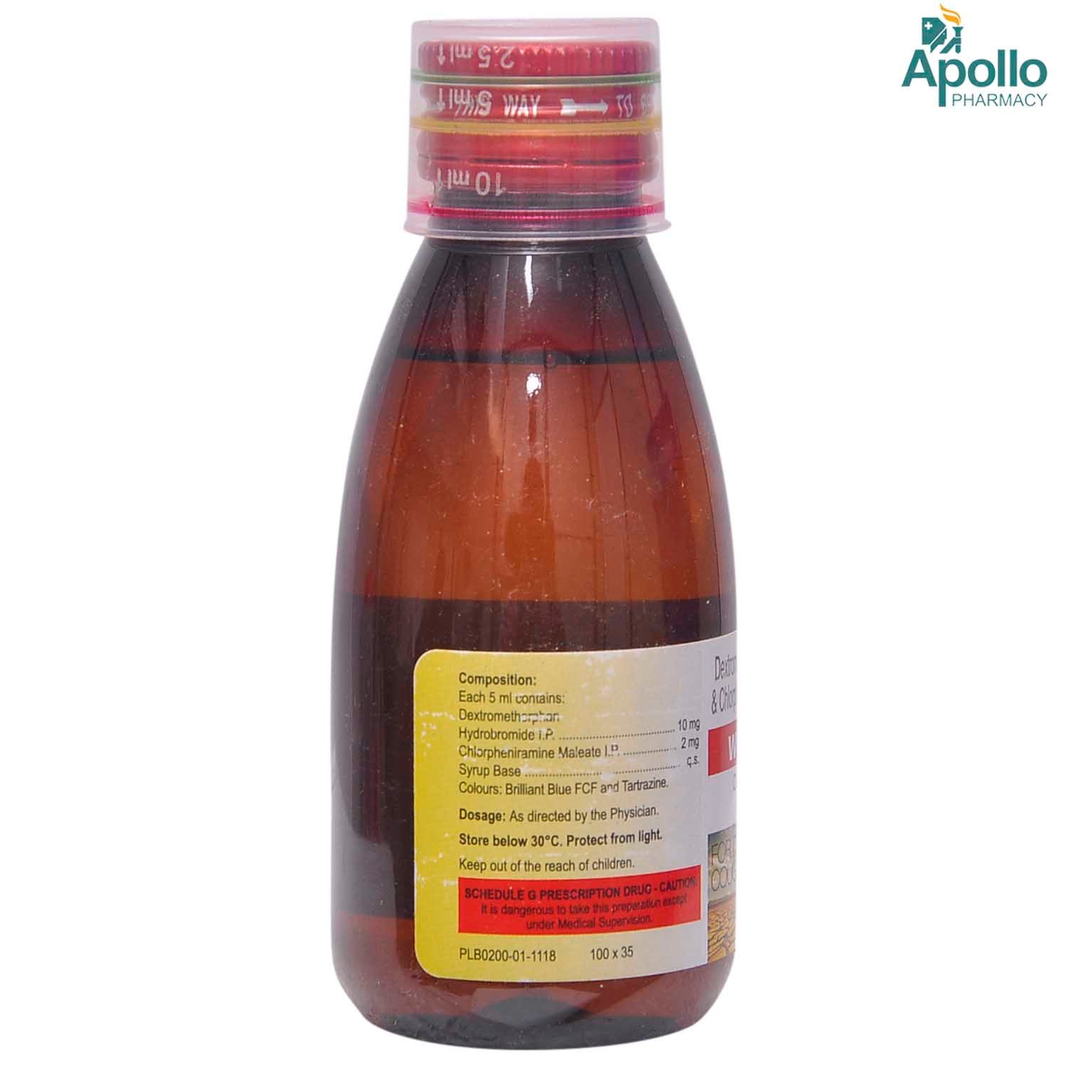 Waltuz DX Syrup 100 ml, Pack of 1 Syrup Waltuz DX Syrup 100 ml, Pack of 1 Syrup