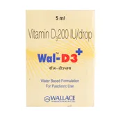 Wal-D3 Plus Drops 5 ml, Pack of 1 Drops