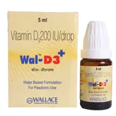 Wal-D3 Plus Drops 5 ml, Pack of 1 Drops