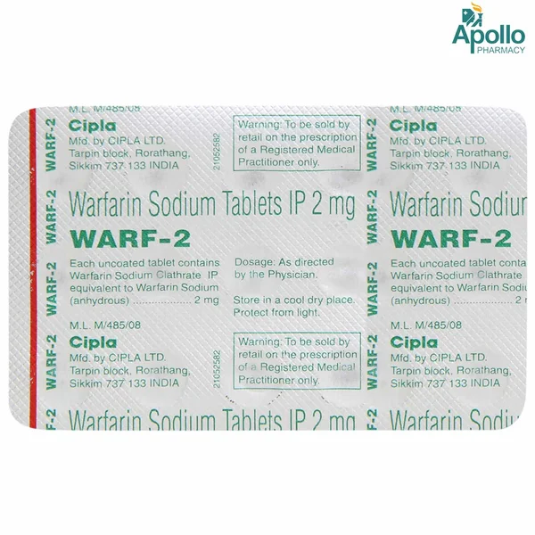 Warf 2 Tablet 15's