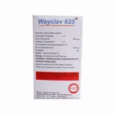 Wayclav 625Mg Tablet 10'S, Pack of 10 TabletS