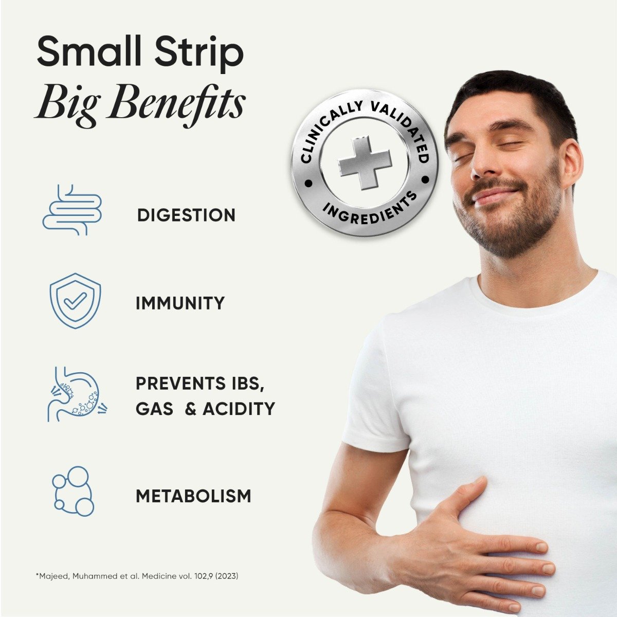 Wellbeing Nutrition Melts Healthy Gut Probiotics Mixed Berry Flavour, 30 Strips, Pack of 1 Wellbeing Nutrition Melts Healthy Gut Probiotics Mixed Berry Flavour, 30 Strips, Pack of 1