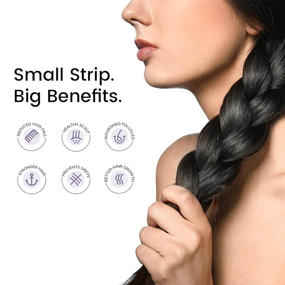 Wellbeing Nutrition Melts Into Healthy Hair Wholefood Biotin 4000 mcg, 30 Strips, Pack of 1 Wellbeing Nutrition Melts Into Healthy Hair Wholefood Biotin 4000 mcg, 30 Strips, Pack of 1