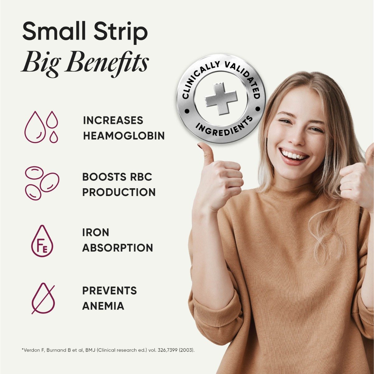 Wellbeing Nutrition Melts Vital Iron, Folate, Elderberry Flavour, 30 Oral Strips, Pack of 1 Wellbeing Nutrition Melts Vital Iron, Folate, Elderberry Flavour, 30 Oral Strips, Pack of 1