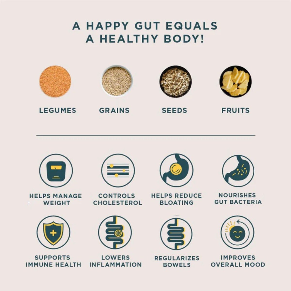 Wellbeing Nutrition Daily Fiber 17 Superfoods Pinacolada Flavour Powder, 240 gm, Pack of 1 Wellbeing Nutrition Daily Fiber 17 Superfoods Pinacolada Flavour Powder, 240 gm, Pack of 1