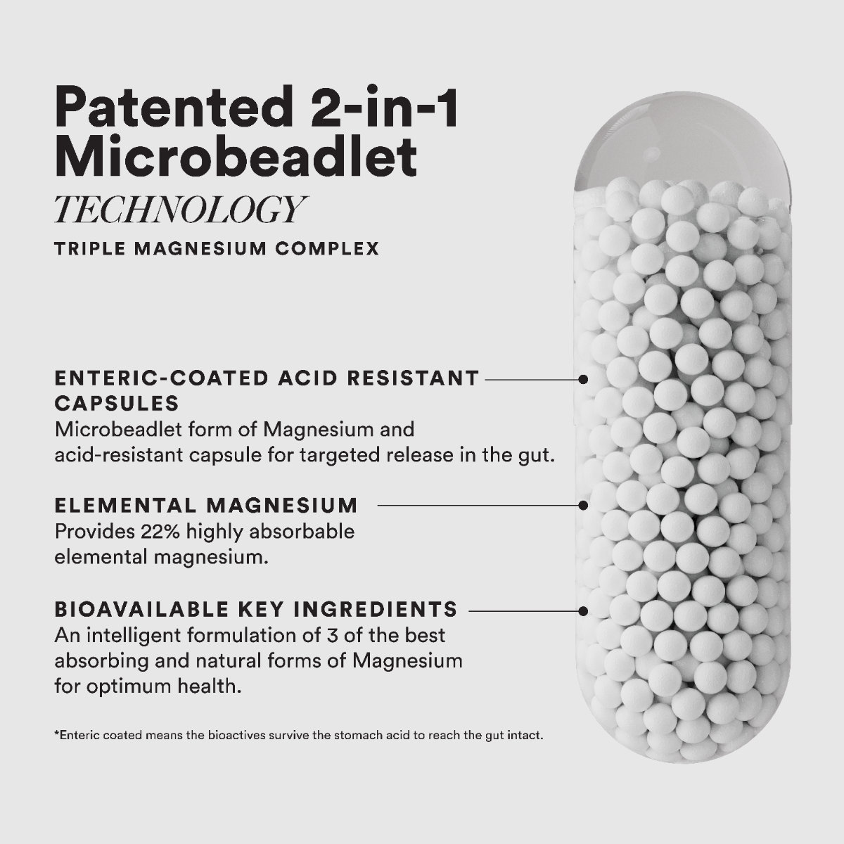 Wellbeing Nutrition Slow Triple Magnesium Complex, 60 Capsules, Pack of 1 Wellbeing Nutrition Slow Triple Magnesium Complex, 60 Capsules, Pack of 1