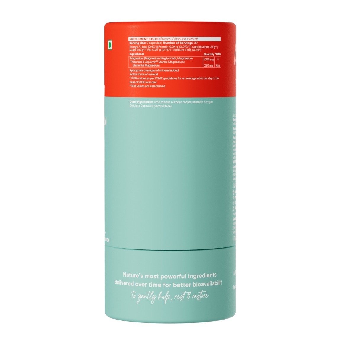 Wellbeing Nutrition Slow Triple Magnesium Complex, 60 Capsules, Pack of 1 Wellbeing Nutrition Slow Triple Magnesium Complex, 60 Capsules, Pack of 1