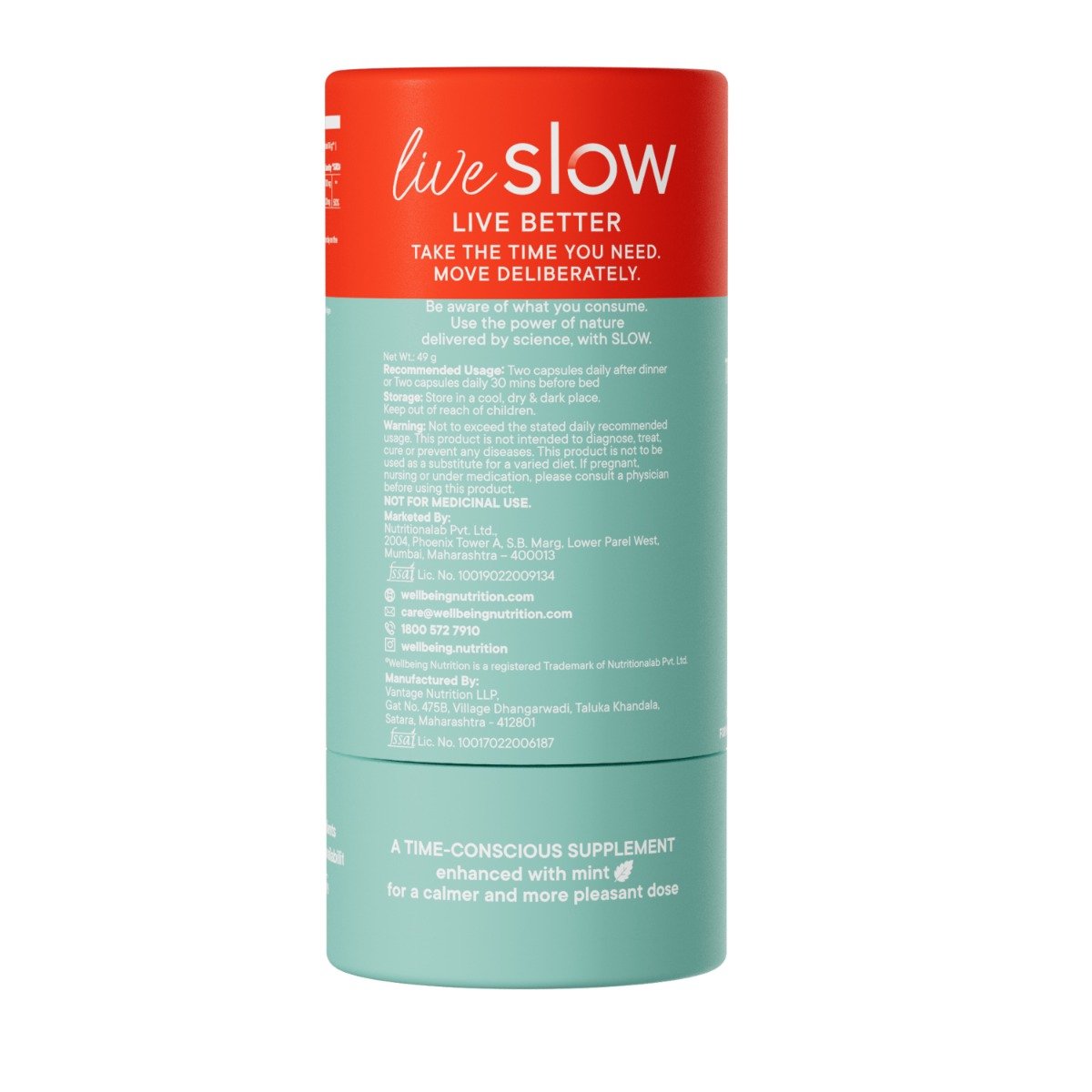 Wellbeing Nutrition Slow Triple Magnesium Complex, 60 Capsules, Pack of 1 Wellbeing Nutrition Slow Triple Magnesium Complex, 60 Capsules, Pack of 1