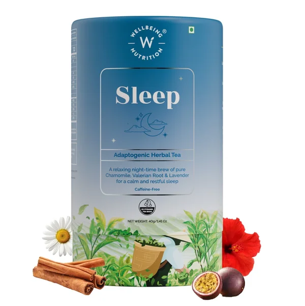 Wellbeing Nutrition Sleep Tea Bags, 20 Count, Pack of 1