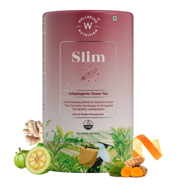 Wellbeing Nutrition Slim Tea Bags, 20 Count, Pack of 1