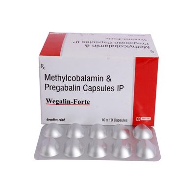 Wegalin-Forte Capsule 10's, Pack of 10 CapsuleS