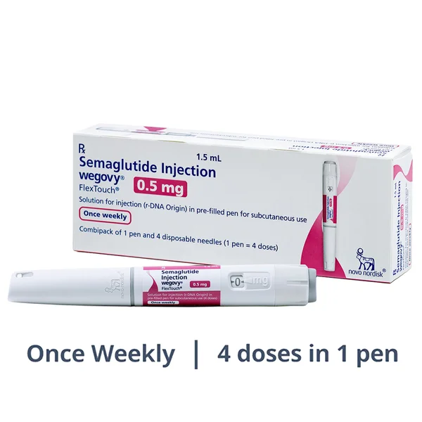 Wegovy Flextouch 0.5 mg PFP Combipack Injection 1.5 ml