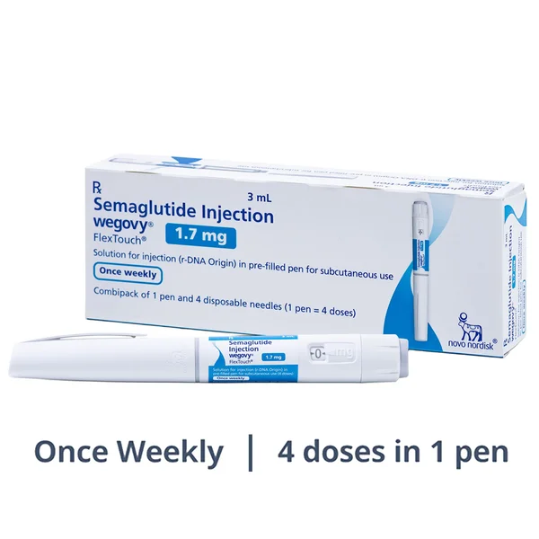 Wegovy Flextouch 1.7 mg PFP Combipack Injection 3 ml