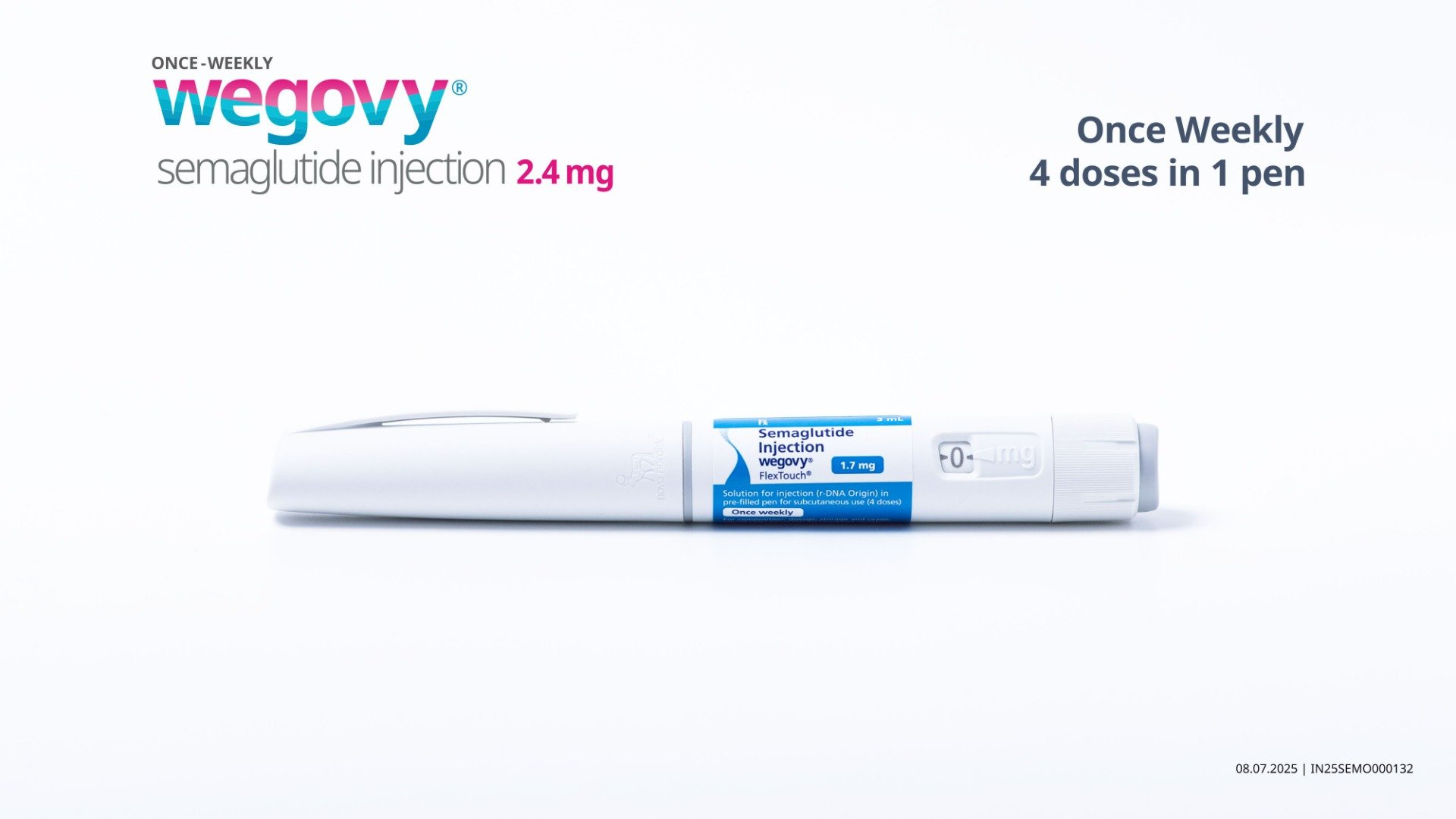 Wegovy Flextouch 1.7 mg PFP Combipack Injection 3 ml, Pack of 1 Wegovy Flextouch 1.7 mg PFP Combipack Injection 3 ml, Pack of 1