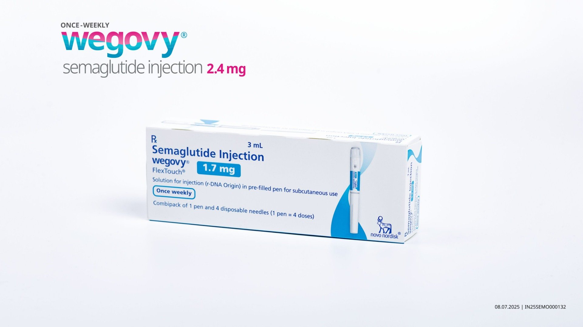 Wegovy Flextouch 1.7 mg PFP Combipack Injection 3 ml, Pack of 1 Wegovy Flextouch 1.7 mg PFP Combipack Injection 3 ml, Pack of 1