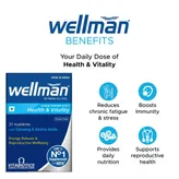 Wellman Health Supplement for Men, 30 Tablets, Pack of 30