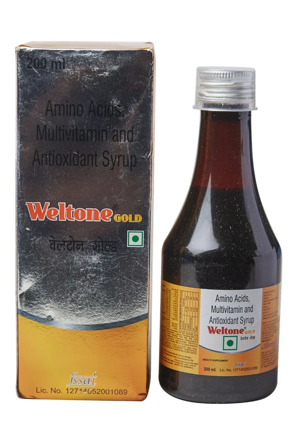 Weltone Gold Syrup 200 ml