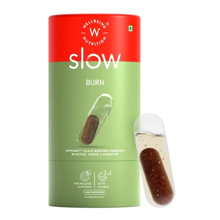 Wellbeing Nutrition Slow Burn, 60 Capsules