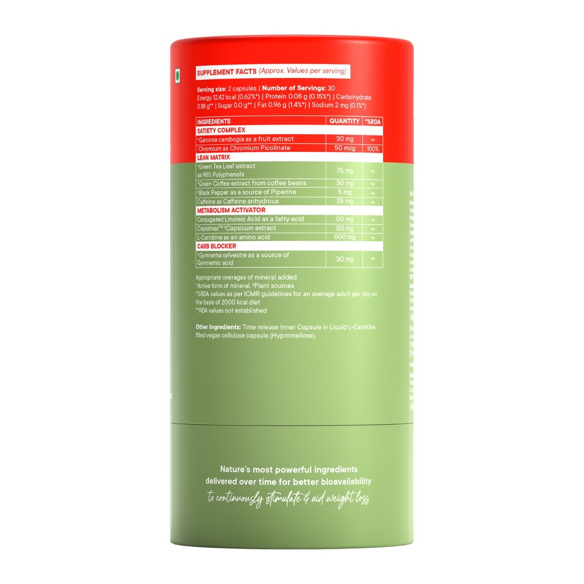 Wellbeing Nutrition Slow Burn, 60 Capsules, Pack of 1 Wellbeing Nutrition Slow Burn, 60 Capsules, Pack of 1