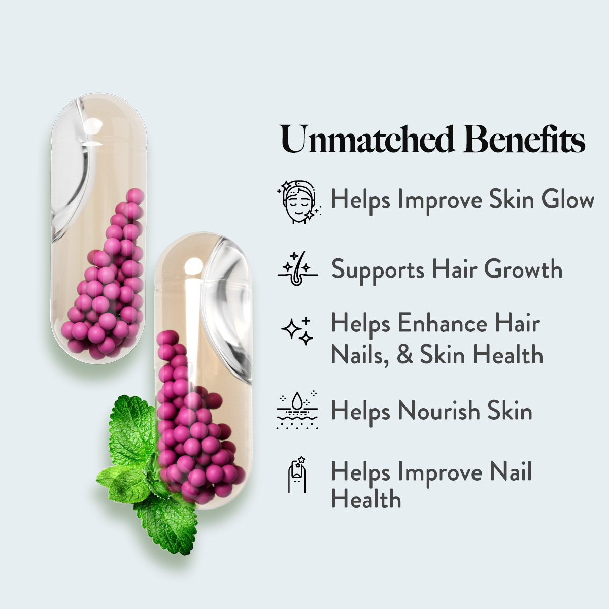 Wellbeing Nutrition Slow Hair & Skin & Nails, 60 Capsules, Pack of 1 Wellbeing Nutrition Slow Hair & Skin & Nails, 60 Capsules, Pack of 1