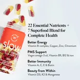 Wellbeing Nutrition Slow Multi + Omega for Her, 60 Capsules, Pack of 1