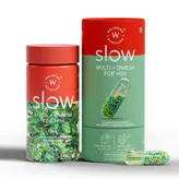 Wellbeing Nutrition Slow Multi + Omega for Him, 60 Capsules, Pack of 1
