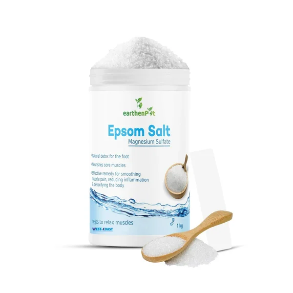 West-Coast Epsom Salt Granule, 1 kg |for Foot & Muscle Pain