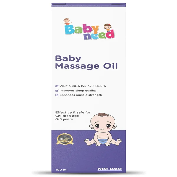 West-Coast Babyneed Baby Massage Oil, 100 ml
