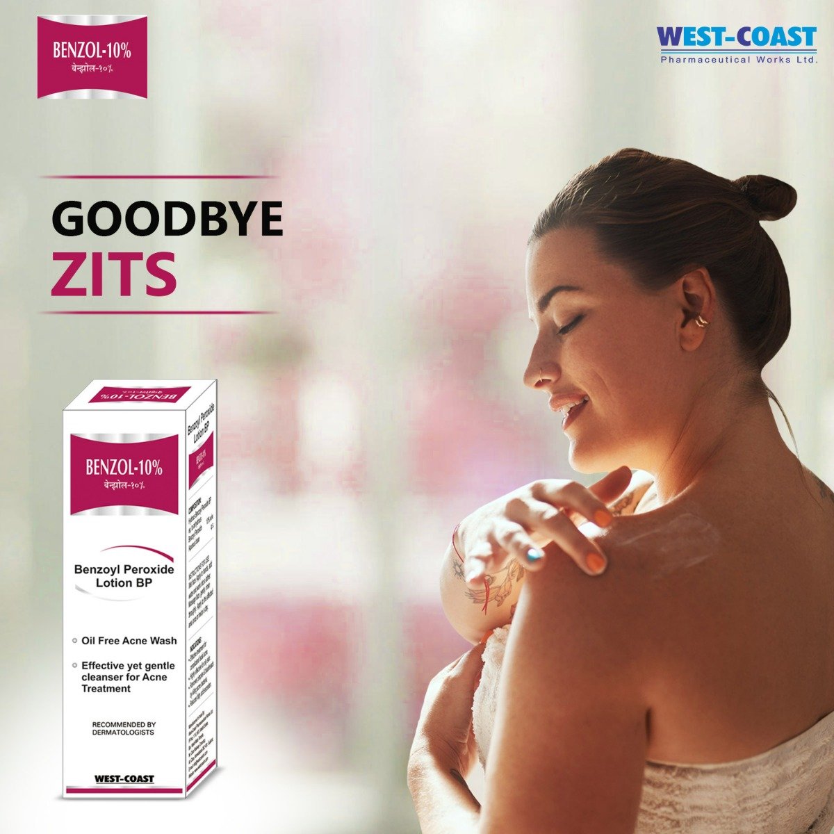 West-Coast Benzol-10% Face Wash 100 gm, Pack of 1 Face Wash West-Coast Benzol-10% Face Wash 100 gm, Pack of 1 Face Wash