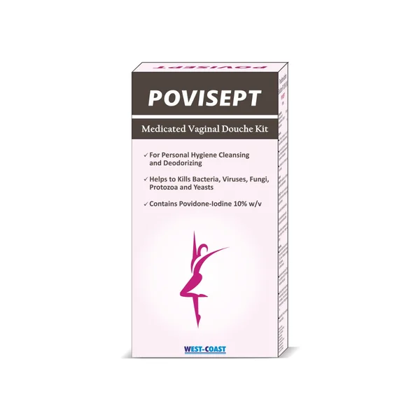 West-Coast Povisept Vaginal Douche Kit, 1 Count